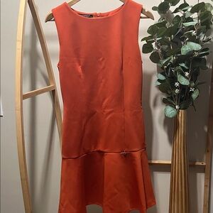 Rinascimento by Prima Linea Orange Sleeveless Dress